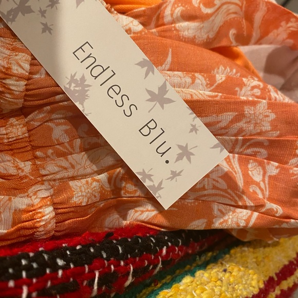 Floral lined wide-leg jumpsuit - Picture 9 of 10